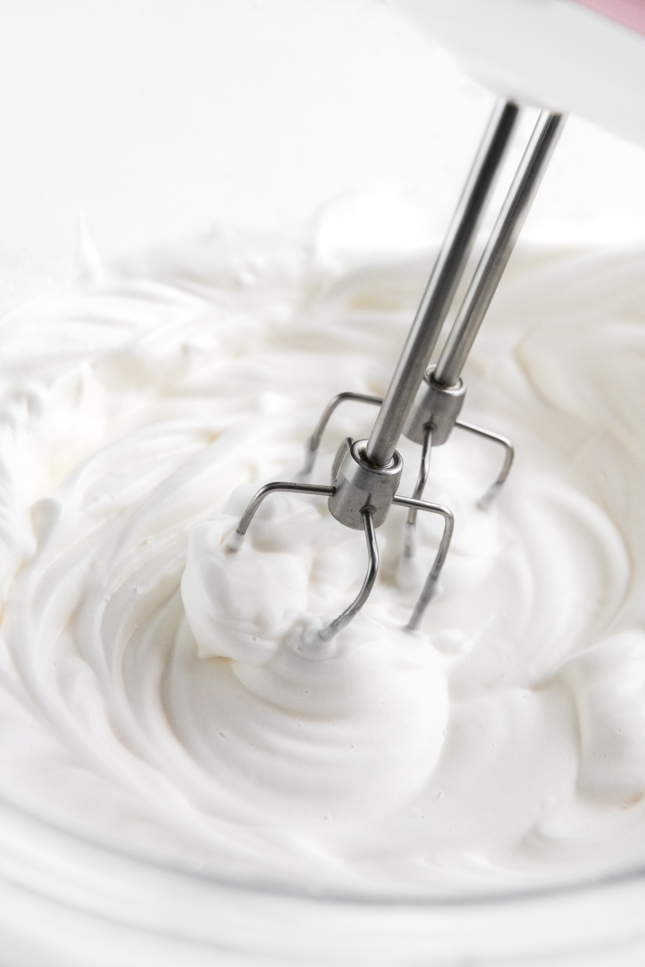 Photo of some whipped aquafaba