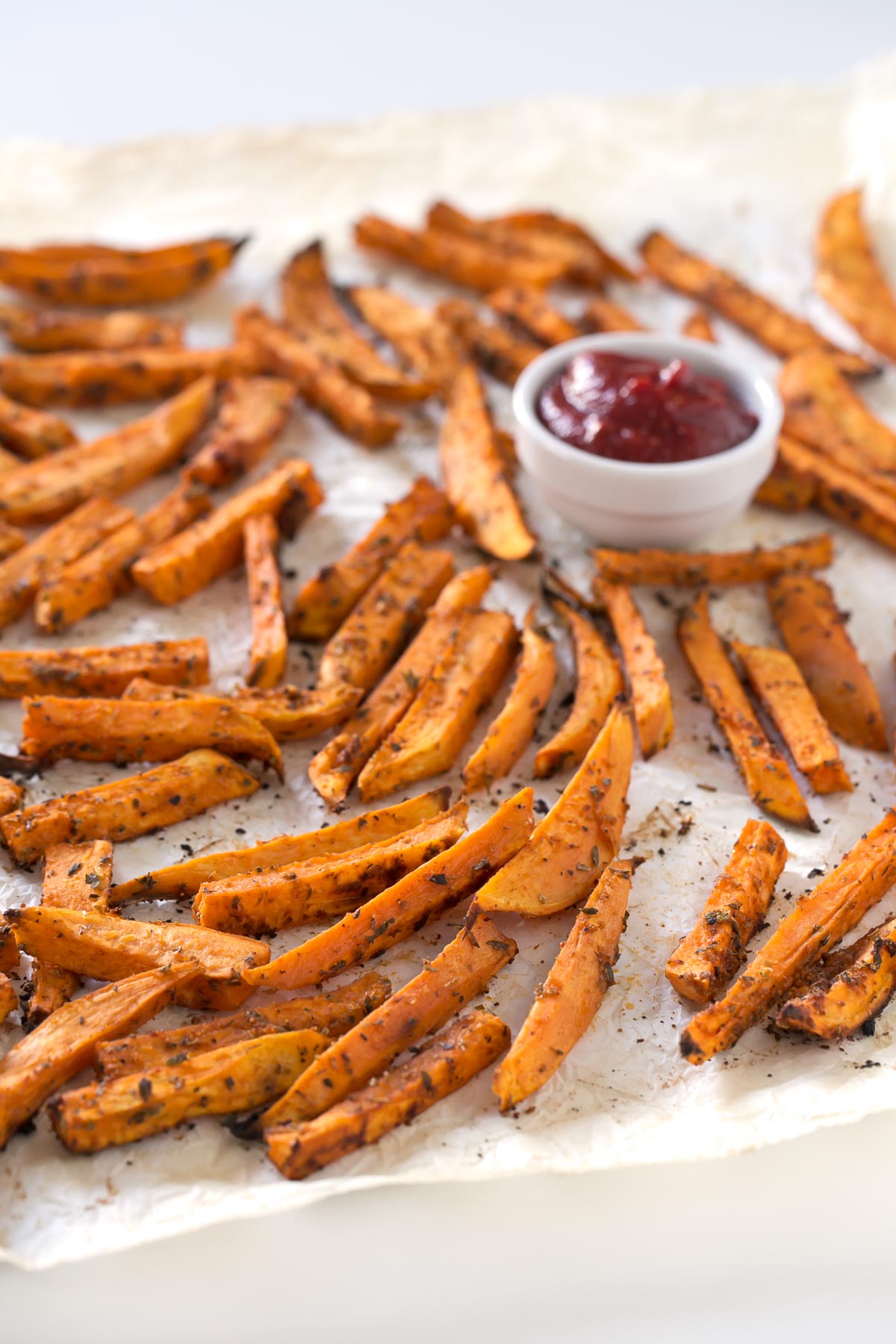 Baked sweet potato fries