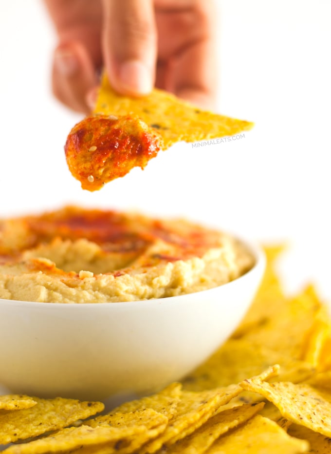 Hummus with Tortilla Chips
