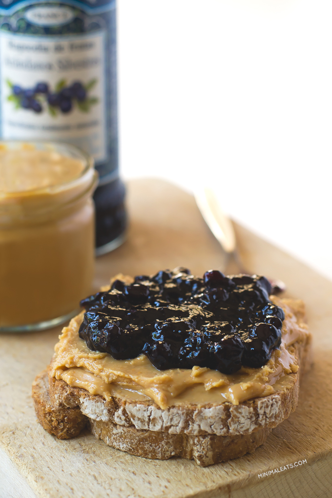Peanut Butter and Jelly Sandwich | minimaleats.com